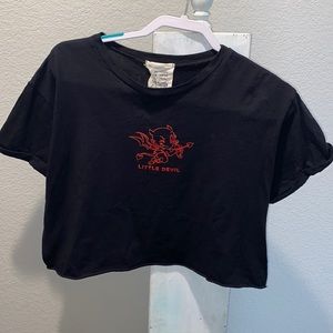 French Pastry Little Devil Crop Top